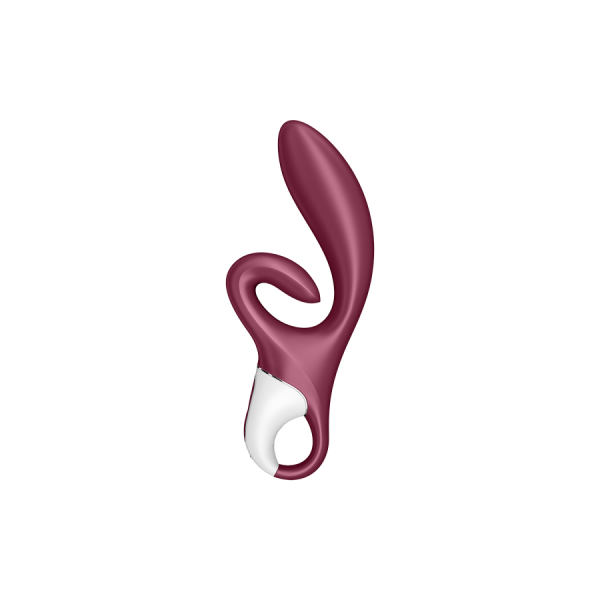 Vibromasseur rabbit point G rouge double stimulation clitoridienne Touch Me Satisfyer 